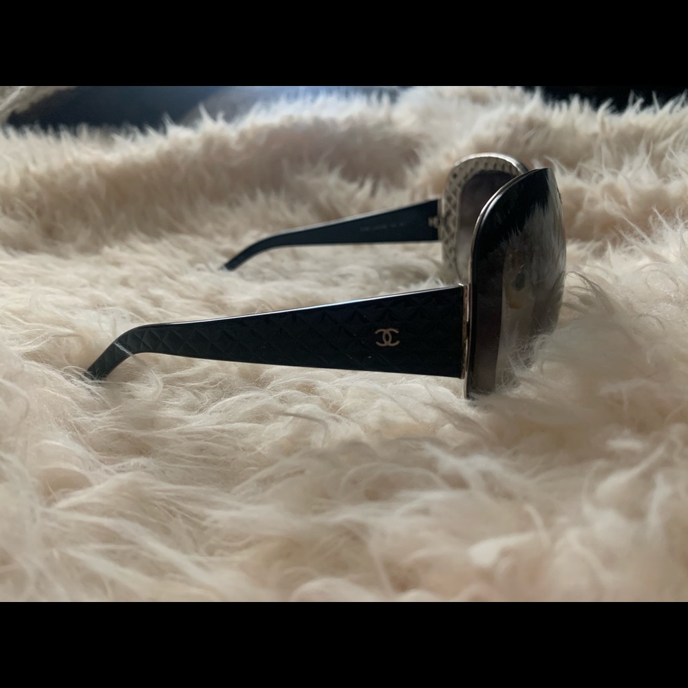 Quilted Chanel glasses